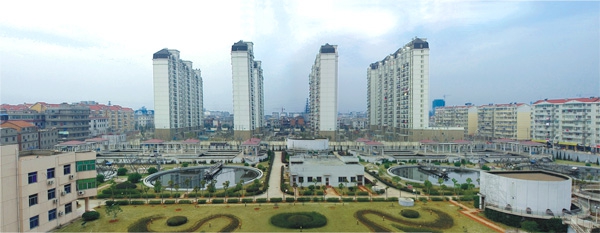 江西最大污水處理廠——南昌朝陽(yáng)污水處理廠二期工程（省、市優(yōu)良工程，獲滕王閣杯）